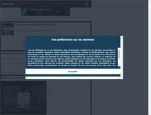 Tablet Screenshot of music-rugby.skyrock.com