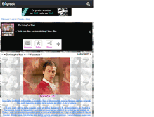 Tablet Screenshot of christophe-mae-94.skyrock.com