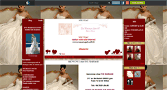 Desktop Screenshot of evemariage.skyrock.com