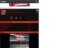 Tablet Screenshot of chants-rennais.skyrock.com