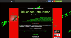 Desktop Screenshot of bill-choco-tom-lemon.skyrock.com