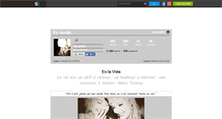 Desktop Screenshot of es-lavida.skyrock.com