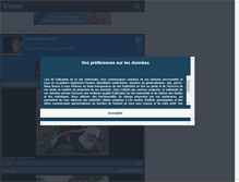 Tablet Screenshot of lesloveurs67.skyrock.com