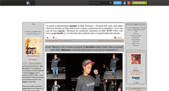 Desktop Screenshot of dailyfentyrihanna.skyrock.com