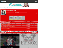 Tablet Screenshot of ekinox-tv.skyrock.com