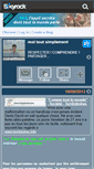 Mobile Screenshot of comettlmonde.skyrock.com