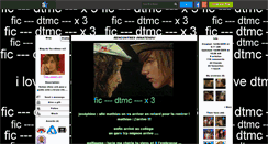 Desktop Screenshot of fic---dtmc---x3.skyrock.com