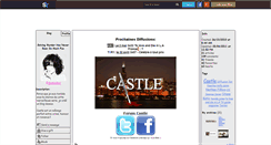 Desktop Screenshot of castle-fan.skyrock.com
