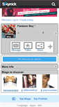 Mobile Screenshot of fantasm-boy.skyrock.com