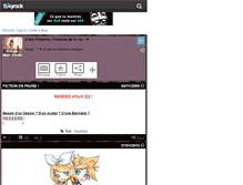 Tablet Screenshot of d-gray-man--fanfic.skyrock.com