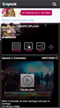 Mobile Screenshot of gruposplash.skyrock.com