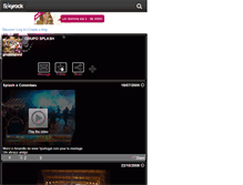 Tablet Screenshot of gruposplash.skyrock.com