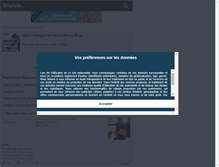Tablet Screenshot of music-changed-my-world.skyrock.com