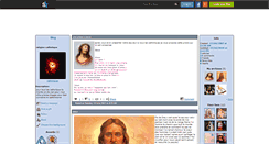 Desktop Screenshot of catholiques.skyrock.com