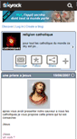 Mobile Screenshot of catholiques.skyrock.com