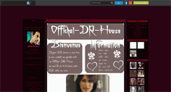 Desktop Screenshot of offichal-dr-house.skyrock.com