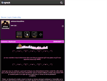 Tablet Screenshot of anissa-mouslima.skyrock.com