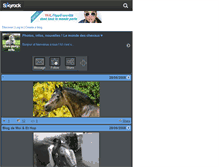 Tablet Screenshot of chev-pony-actu.skyrock.com