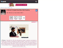 Tablet Screenshot of greys-anatomy-addict.skyrock.com