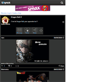 Tablet Screenshot of gokuvsfreezer.skyrock.com