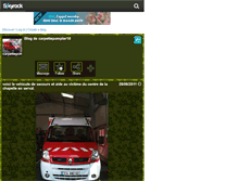 Tablet Screenshot of carpettepompier18.skyrock.com