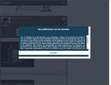 Tablet Screenshot of nathalie04makoma.skyrock.com