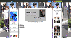 Desktop Screenshot of justin--story-bieber.skyrock.com