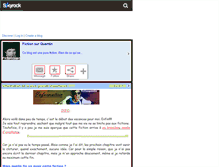 Tablet Screenshot of fictionquentin.skyrock.com