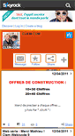 Mobile Screenshot of clem-com.skyrock.com