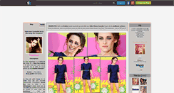 Desktop Screenshot of kristestewart.skyrock.com