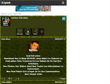 Tablet Screenshot of cheb-abbes-officiel.skyrock.com