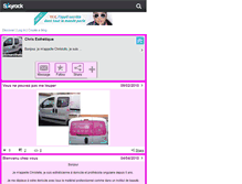 Tablet Screenshot of chrisesthetique.skyrock.com