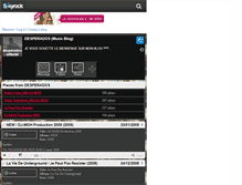 Tablet Screenshot of desperados-offeciel.skyrock.com