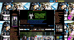 Desktop Screenshot of cybergoth2010.skyrock.com