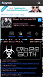 Mobile Screenshot of cybergoth2010.skyrock.com