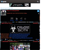 Tablet Screenshot of cybergoth2010.skyrock.com