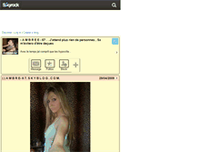Tablet Screenshot of ambree-67.skyrock.com