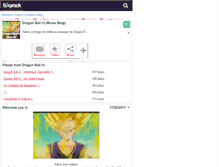 Tablet Screenshot of dragonballxz-musiic.skyrock.com