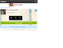 Tablet Screenshot of changerdevie2010.skyrock.com