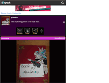Tablet Screenshot of grimoire01.skyrock.com