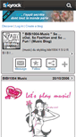 Mobile Screenshot of bibi1004-music.skyrock.com