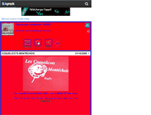 Tablet Screenshot of coquelicot-montechois82.skyrock.com