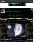 Tablet Screenshot of beautygwen.skyrock.com