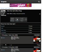 Tablet Screenshot of hoba-song.skyrock.com