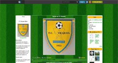 Desktop Screenshot of fcvicquesfilles.skyrock.com