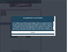 Tablet Screenshot of le-destin-de-brun0-x.skyrock.com