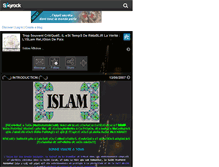 Tablet Screenshot of fleurmusulmane.skyrock.com