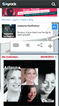 Mobile Screenshot of calzona-fanfiction.skyrock.com