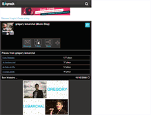 Tablet Screenshot of gregory-lemarchal-03.skyrock.com