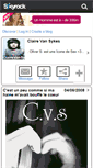 Mobile Screenshot of clairevansykes.skyrock.com